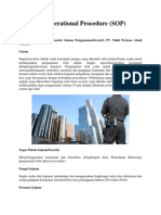 Standard Operational Procedure Satpam PDF