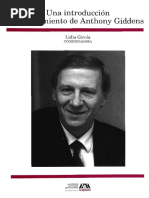 LIBRO- Una Introduccion Al Pensamiento de Giddens