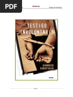 Gianrico Carofiglio - Testigo Involuntario