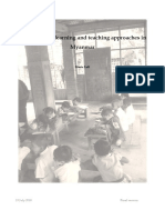 Child Center Learning in Myanmar PDF