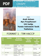 Download Haccp Ayam Goreng by Peri Kecil SN294630573 doc pdf