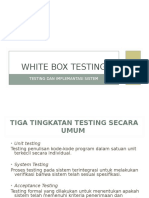 White Box Testing