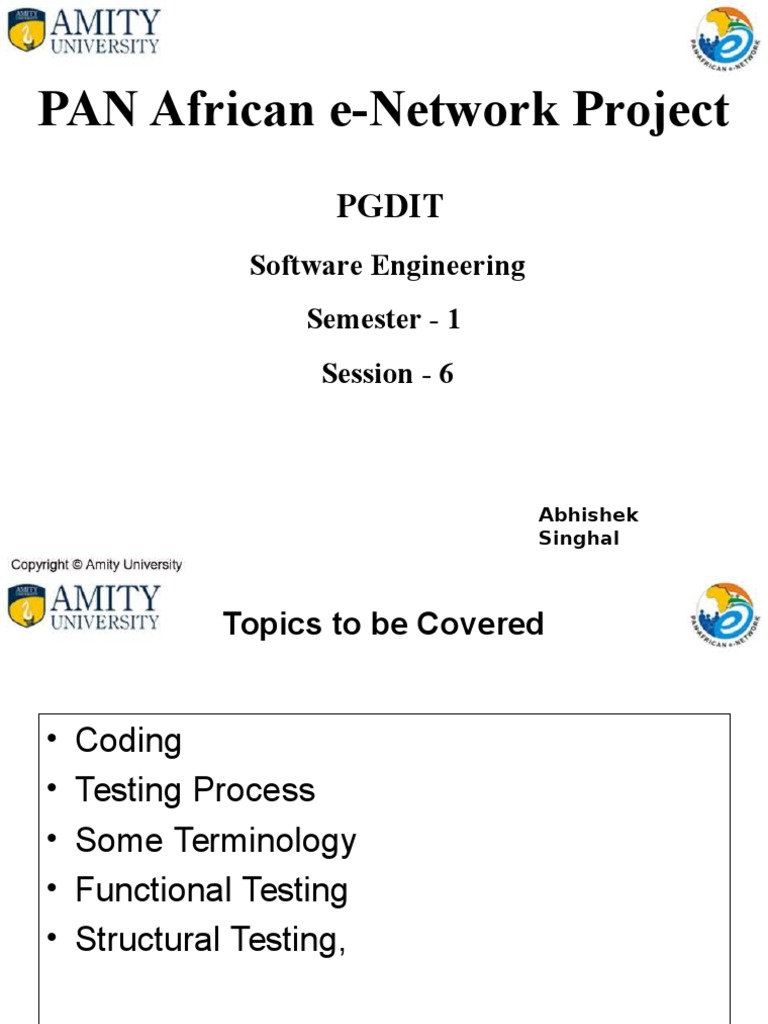 SE Session6 | PDF | Software Testing | Quadratic Equation