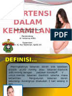 Hipertensi Dalam Kehamilan