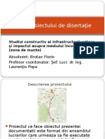 Studiul Constructiv Al Infrastructurii Rutiere Şi Impactul Asupra Mediului Înconjurător (Zona de Munte)