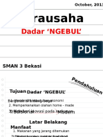 Wirausaha Dadar NGEBUL