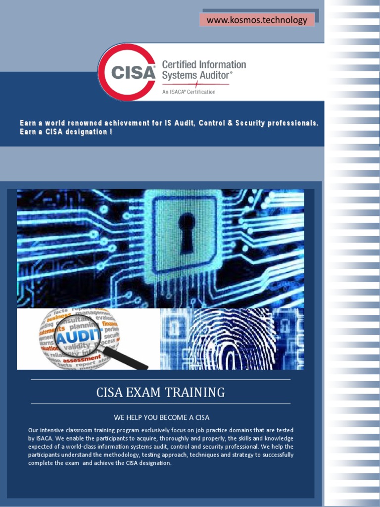 Cisa Training Materials Free : ISACA CISA Certification Boot Camp – SSKL