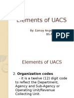 Report in Accounting 9 Elements of UACS