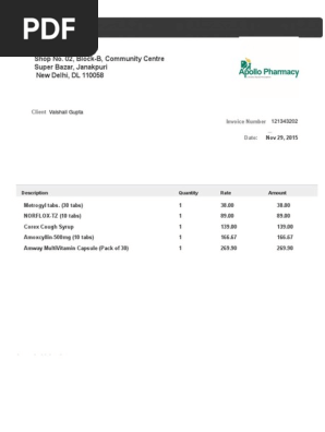 Medical Bill