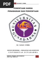 Download PENENTUAN HARGA  PENAWARAN DAN PERMINTAAN by shemoudh SN29464536 doc pdf