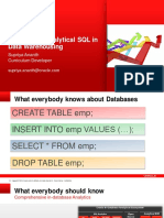 Analytical SQL