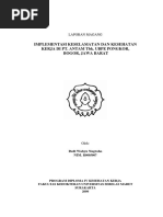 Download Implementasi Keselematan Dan Kesehatan Kerja Di PT Antam Tbk UBPE Pongkor by MuhammadImamPratama SN294650365 doc pdf