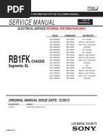 Service Manual: Rb1Fk