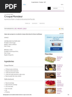 Croque Monsieur - Receitas - GNT