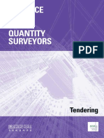 Practice Notes FOR Quantity Surveyors: Tendering