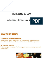 Marketing & Law: Advertising Ethics, Law and Cases