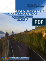 Kecamatan Kejajar Dalam Angka 2015