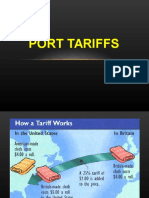 Lecture 5 - Port Tariff
