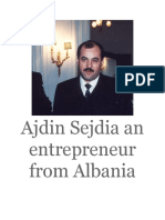 Ajdin Sejdia an Entrepreneur From Albania