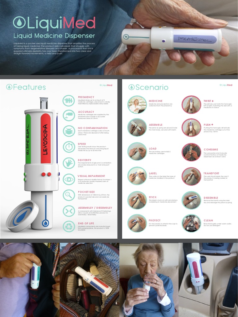 Pocket-Sized Liquid Medicine Dispenser | PDF