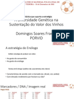 Apresentações Do Seminário "A Seleção Da PORVID - Clones e Material Policlonal de Castas Portuguesas de Videira"