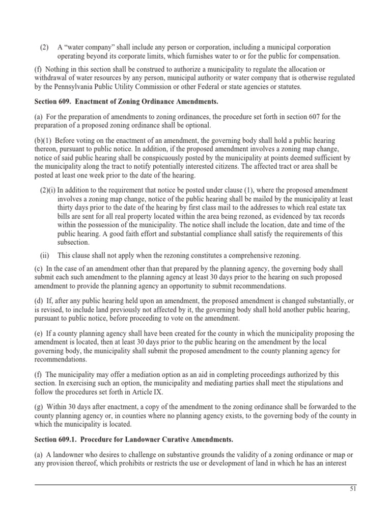 Zoning Ordinance Amendment Procedures | PDF | Constitutional Amendment ...