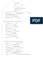 Put The Verbs Into The Correct Form (Past Progressive)