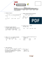 EXAMEN de Algebra Quinto Ciencias