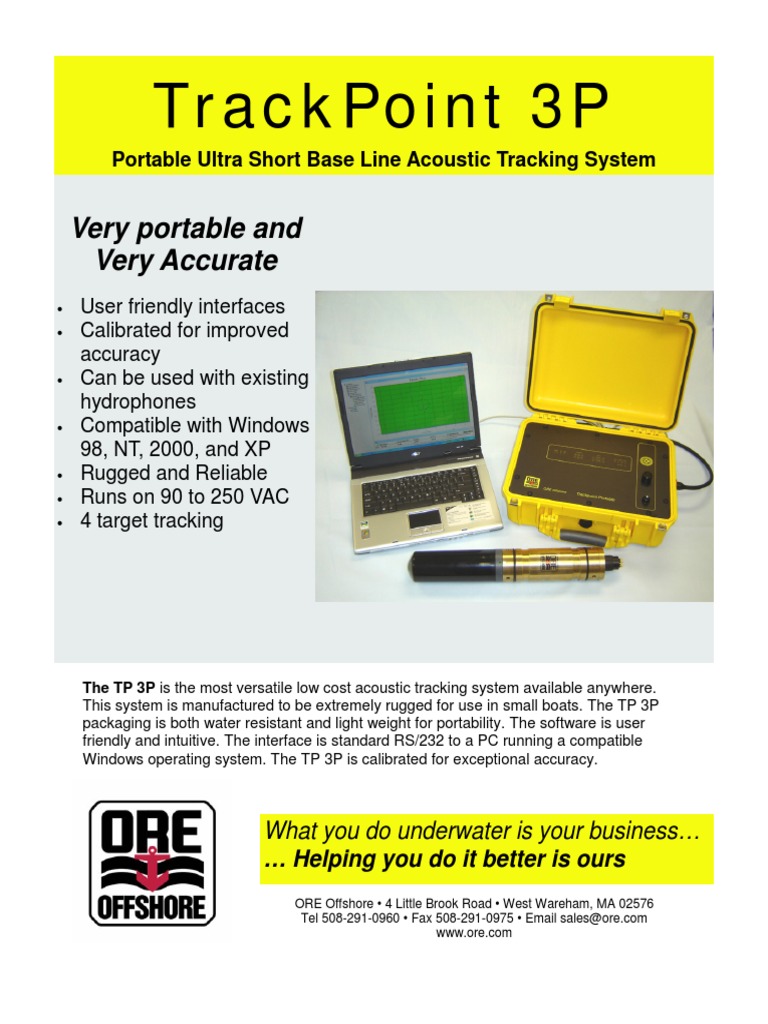 TrackPoint 3P Acoustic Tracking System | PDF | Home & Garden | Computers