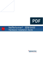 Netperformer Sdm-8400: Hardware Installation Guide