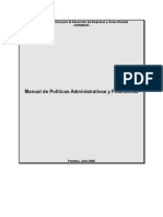 Manual de Políticas Administrativas y Financieras