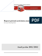Raport Director 2011-2012