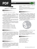 Lista de Exercicios 3 Ano Apostilak 04 Biologia i Modulo 27 Exercicio 27 - 3pg