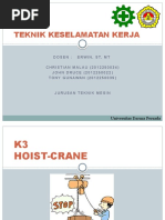 Download K3 Hoist Crane by Malau Christian SN294696048 doc pdf