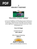Download Islamic Banking Dissertation by altaf_ahmad SN29469880 doc pdf