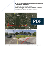 Indicaciones Para Llegar a Nuevas Instalaciones PDI UNAM