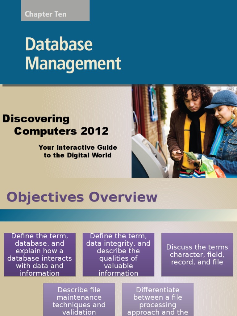 Database Fundamentals and Management Guide | PDF | Relational Model ...