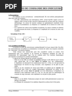 Comande Onduleurs PDF