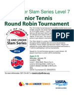 USTA Junior Round Robin Tournament