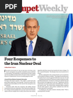 Four Responses To The Iran Nuclear Deal: JULY 24, 2015