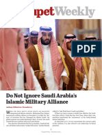 Do Not Ignore Saudi Arabia's Islamic Military Alliance: DECEMBER 25, 2015