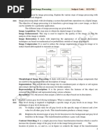 Histogram Processing in Image Enhancement | PDF | Computer Vision | Imaging