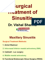 11 Surgical Treatment of Sinusitis