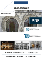 Património Cultural - Patrimonio Industrial Português -O Caminho de Ferro Em Portugal - Estação Do Rossio- Artur Filipe Dos Santos