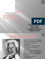Erik Erikson Identitet I Zivotni Ciklus