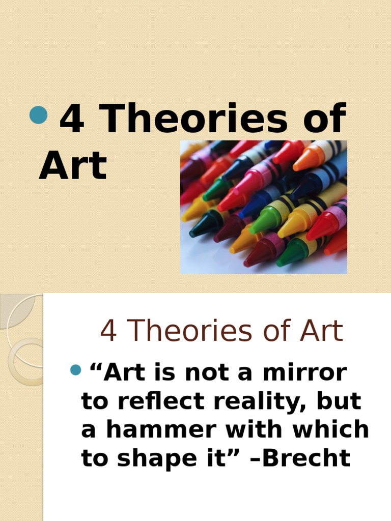 what are the three theories of art