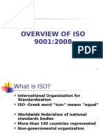 Overview of Iso 9001 2008