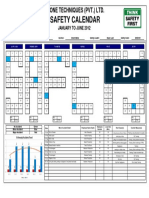 A-ONE TECHNIQUES Safety Calendar 2012