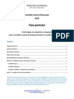 Profilul candidatului la consiliile locale din București, susținut de Inițiativa România