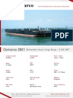 Comarco-2801 Ballastable Heavy Cargo Barge